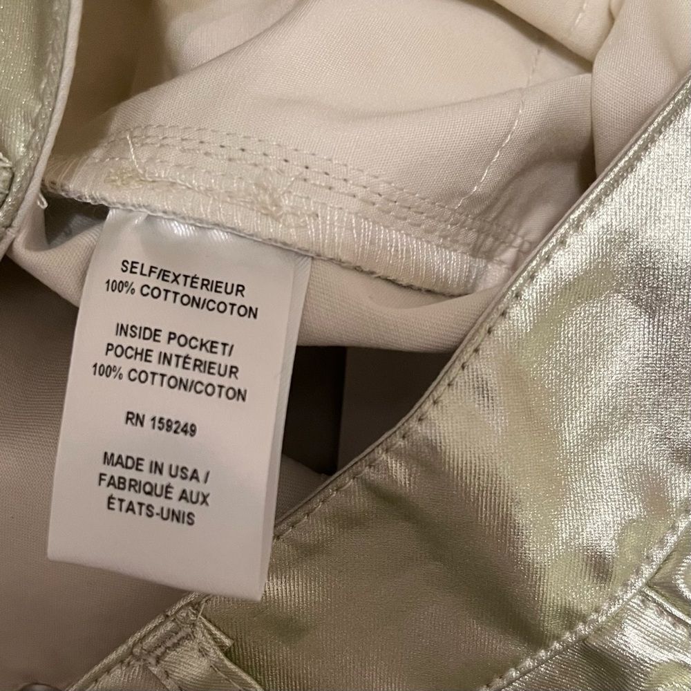 NWT TWP Elegant Metallic Pants - Picture 6 of 8